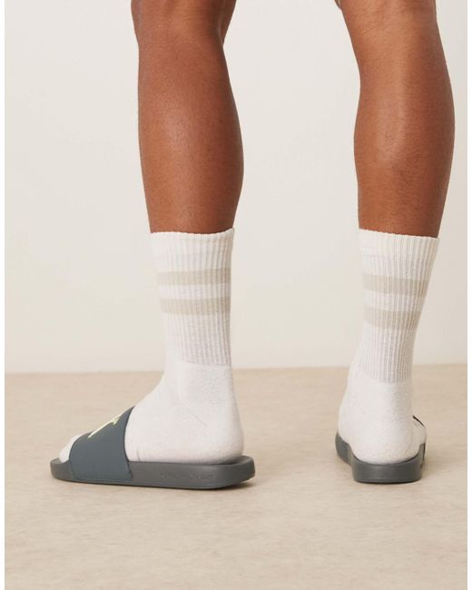 Calvin Klein – slider in Natural für Herren
