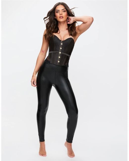Ann Summers Black Everlasting Corset Top