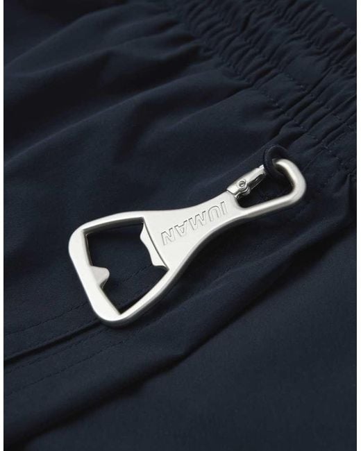 Intimissimi Blue Short Solid-Colour Swim Trunks for men