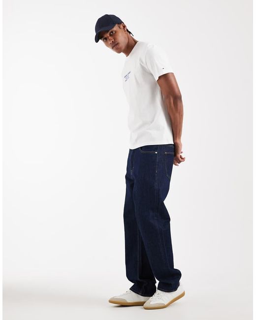 Tommy Hilfiger White Sports Club T-shirt for men