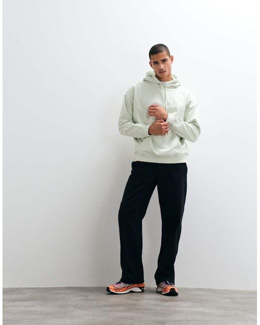 Rains Gray 41170 Relaxed Fit Splash Logo Hoodie With Back Print for men