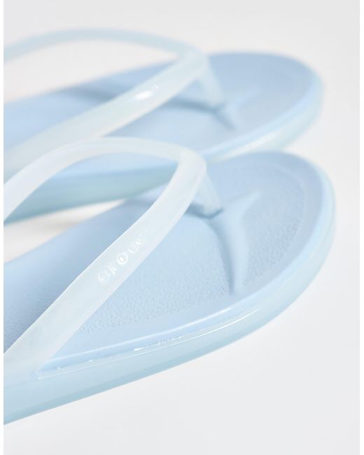 CROCSTM Blue Miami Flip Flops