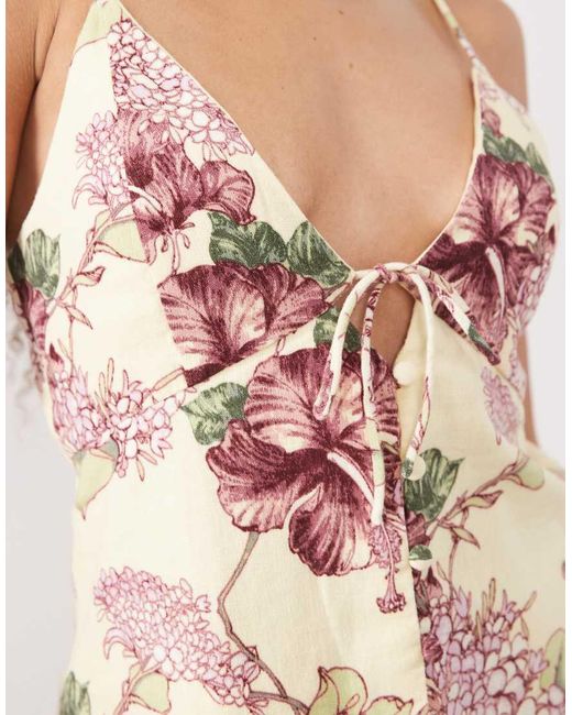 Abercrombie & Fitch Pink V-neck Cami Top