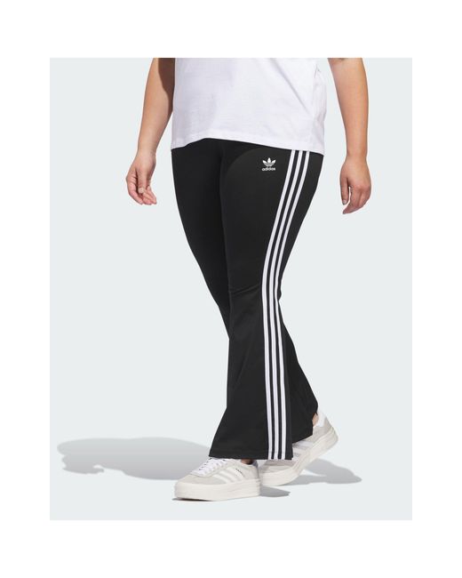 Adidas plus - leggings a zampa neri di adidas Originals in Nero | Lyst