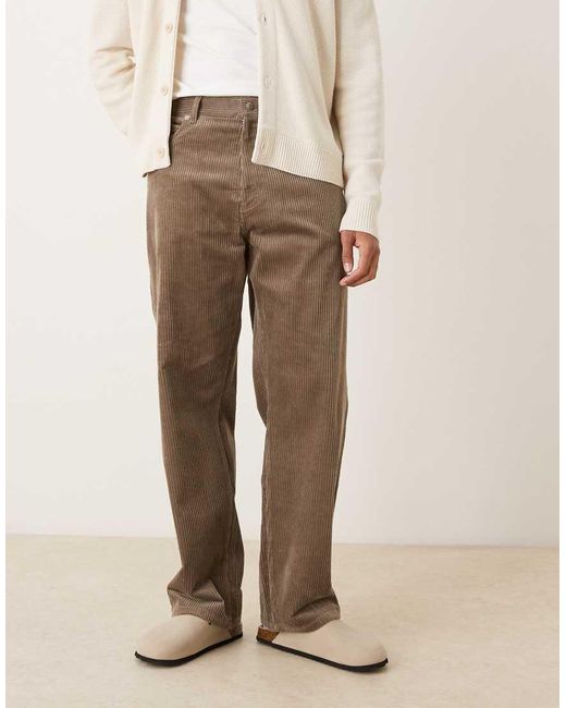 ARKET Natural Cord Loose Fit Pants for men