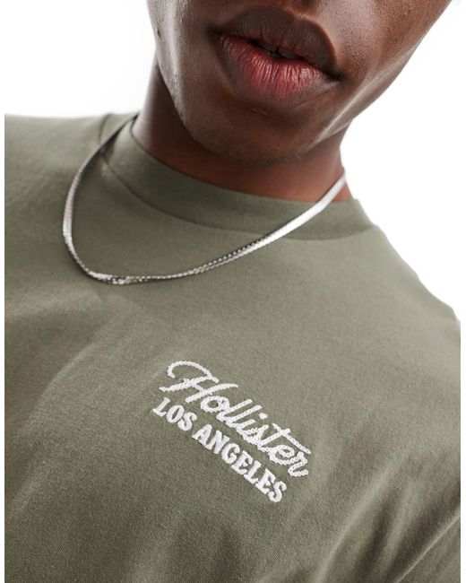Hollister – t-shirt in Gray für Herren