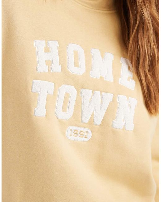 Cotton On Blue Graphic Vintage Sweatshirt