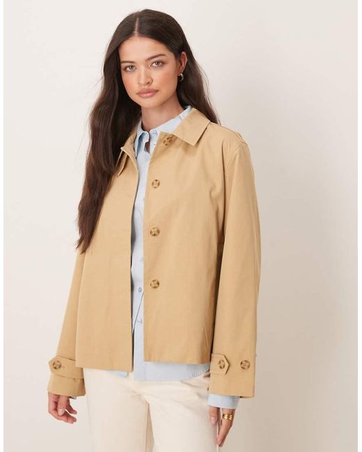 Gant Natural Short Trench Jacket
