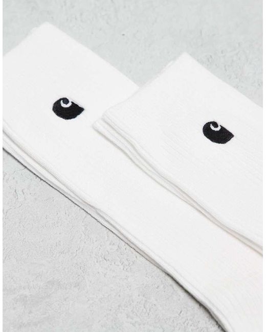Carhartt White Madison 2 Pack Socks