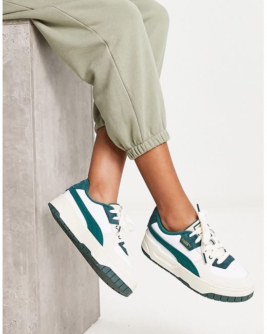 PUMA Cali Dream Ivy League Sneakers in Green Lyst