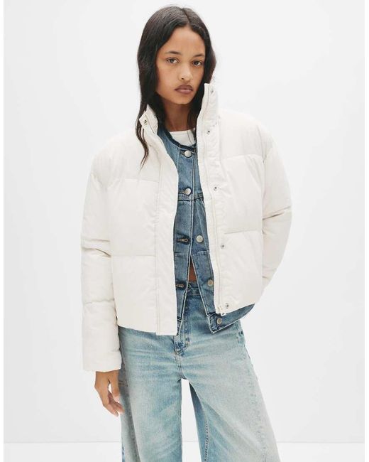 Wunderschne Pull And Bear Puffer Jacket Bild