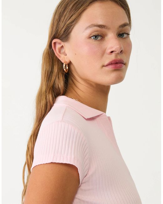 Stradivarius White – basic-t-shirt