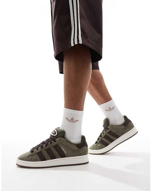 adidas gazelle silver green womens adidas Campus ADV Shoes main image 1