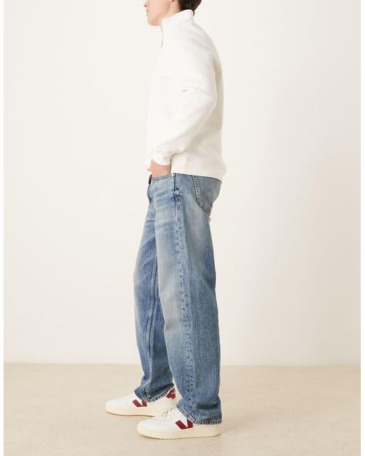 Calvin Klein Blue 90s Straight Fit Jeans for men