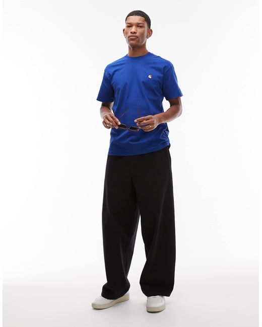 Chase - t-shirt ample Carhartt en coloris Blue