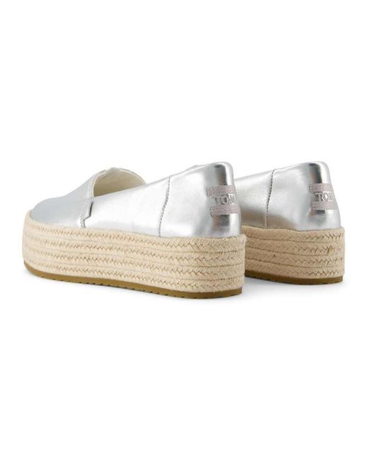 TOMS White Valencia Shoe