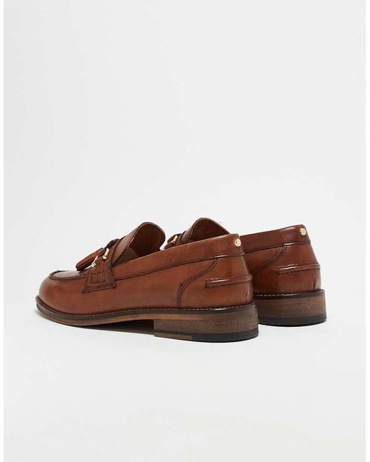 ASOS Brown Tassel Loafers for men