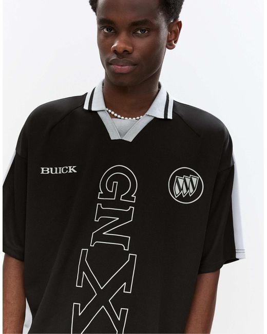 Pull&Bear – t-shirt in Black für Herren