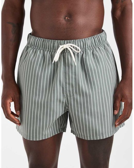 ASOS Green Swim Shorts for men