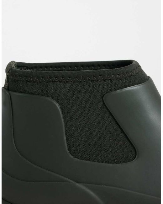 Rains Black 70310 Waterproof Rubber Mid Dry Boot