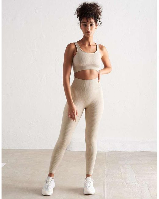 Aim'n Natural Ribbed Seamless Tights