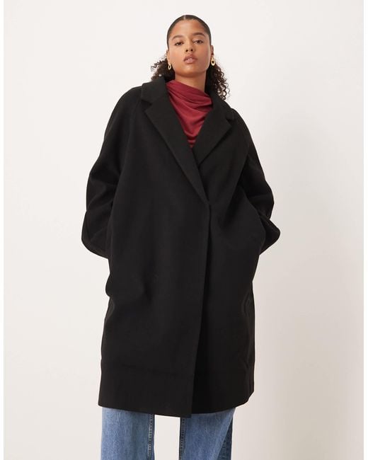 Asos design curve - pardessus à enfiler ASOS en coloris Blue