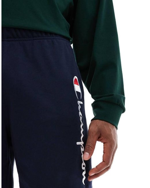 Champion Blue Authentic Shorts for men