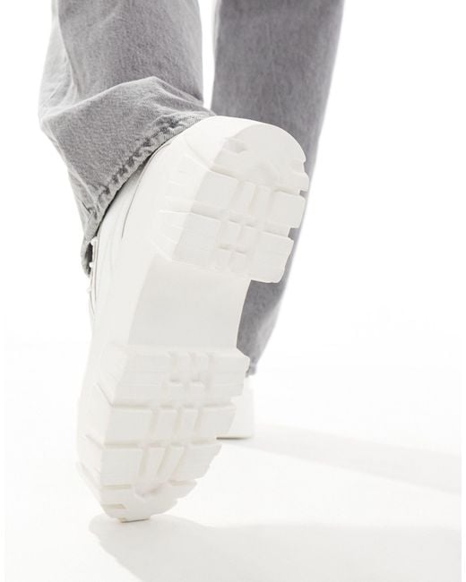 Chaussures chunky à lacets ASOS pour homme en coloris Gray