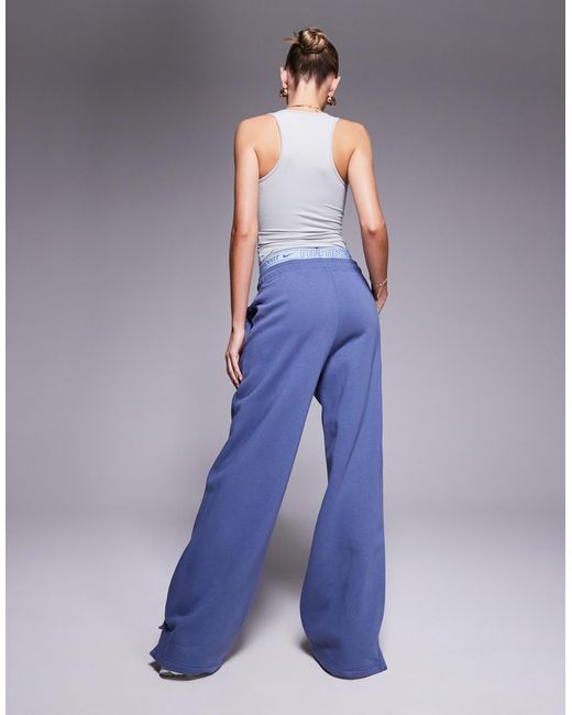 Nike Blue – phoenix fleece gym life – jogginghose
