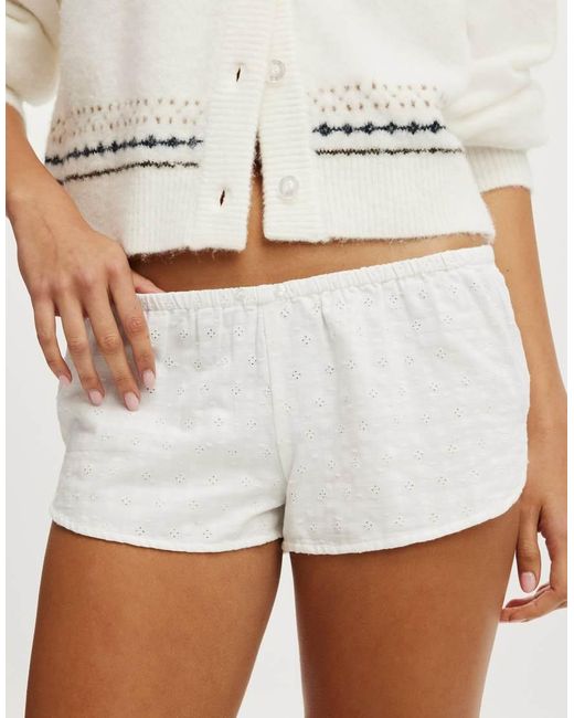 Cotton On White Body Bed Short