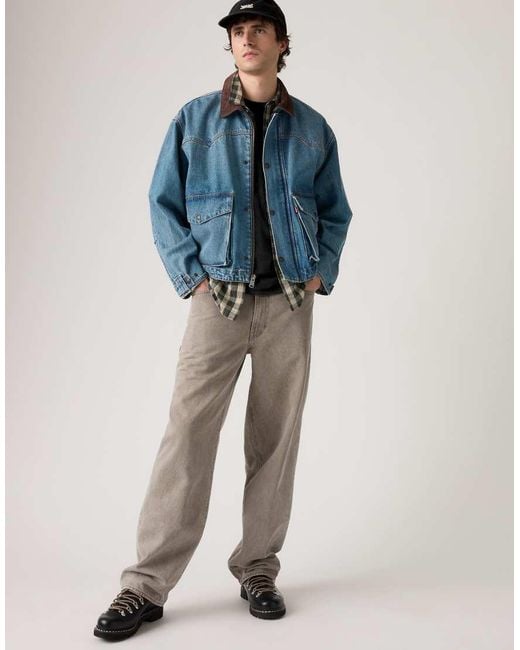 Levi's Natural 578 Baggy Jeans for men