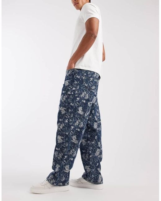Levi's Blue 578 baggy Jeans for men