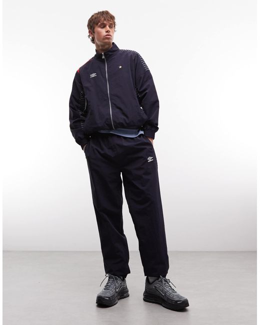Umbro – relaxed-fit-trainingsjacke in Blue für Herren
