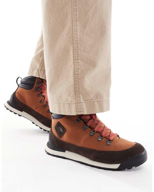 The North Face White Back-To-Berkeley Waterproof Retro Hiking Boots for men