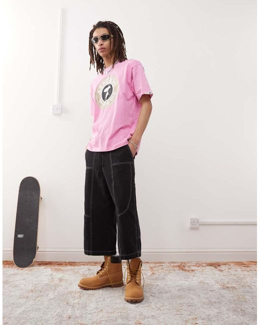 Aape By A Bathing Ape di Aape By A Bathing Ape in Pink da Uomo