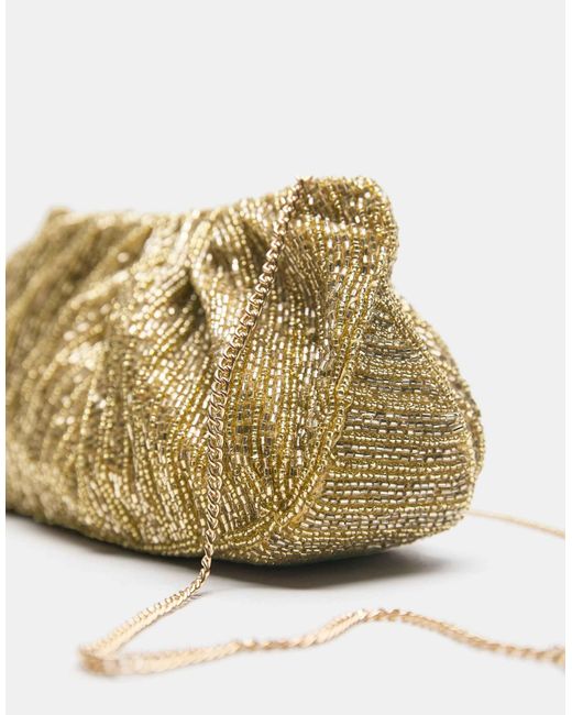 Pochette - doré Pull&Bear en coloris Natural