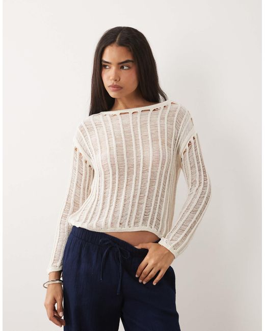 ASOS Natural – strickpullover