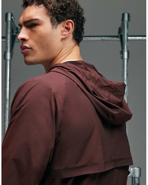 4505 Gray Premium Zip Up Hooded Water Repellent Running Jacket With Zip Pockets for men