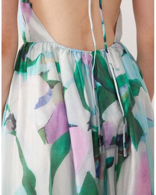 Bardot White Halter Midaxi Dress