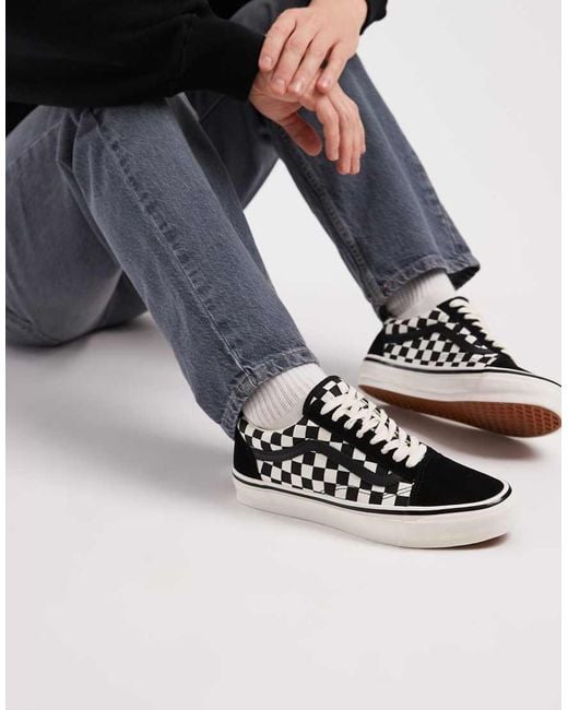 Vans Black Premium Old Skool Trainers for men