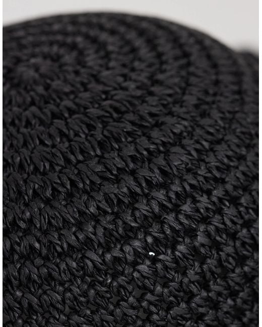 Accessorize Blue Floppy Edge Straw Hat