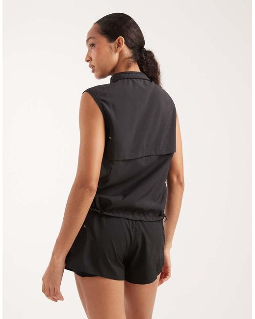 Adidas Originals Black Adi365 Running Essentials Vest