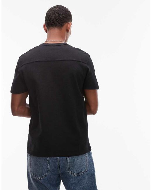 AllSaints Black Ellis T-Shirt for men