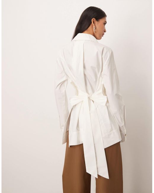 ARRANGE Natural – hemdbluse