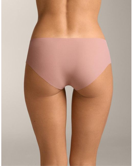 Oysho White 5 Lightweight Laser-cut Polyamide Blend Hipster Briefs