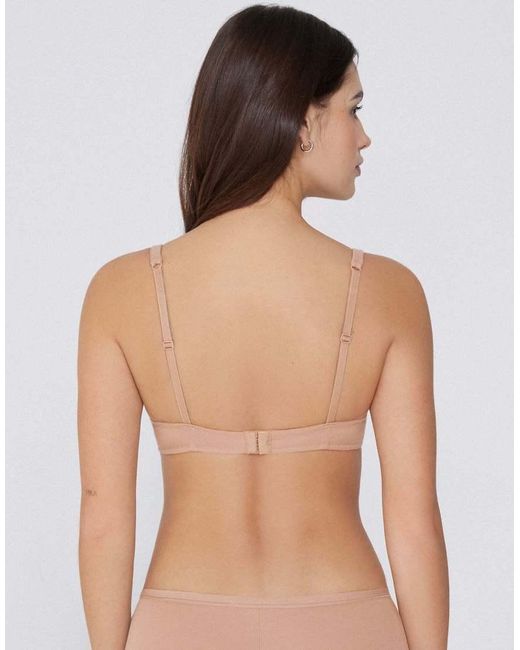 Tezenis Natural Athens Cotton Push-Up Bra