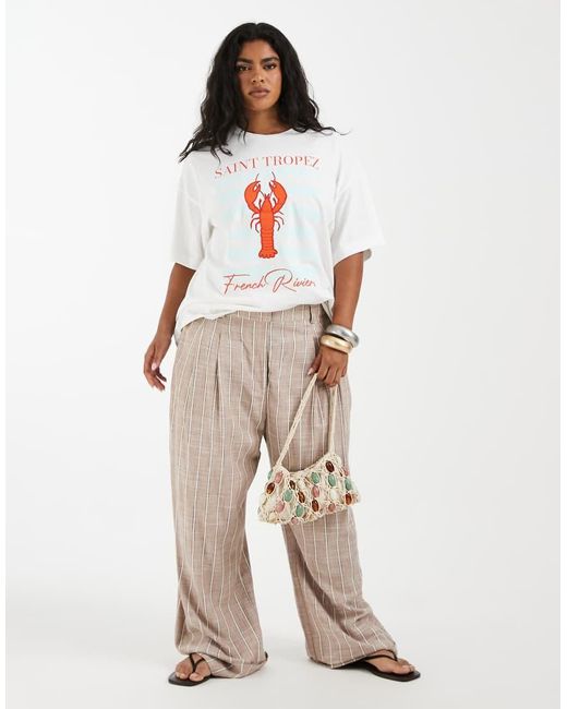 Vero Moda White Oversized T-shirt