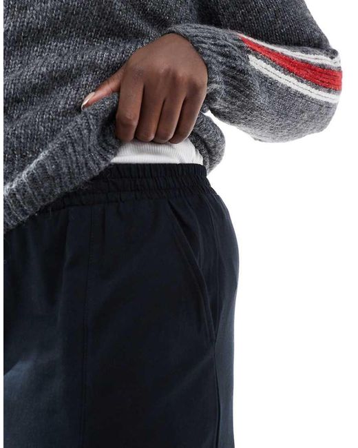 ASOS Black Asos Design Curve Straight Leg jogger