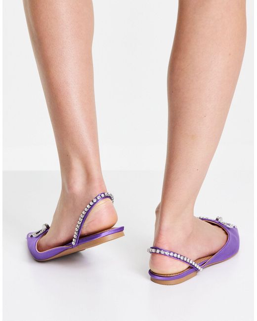 wide slingback flats