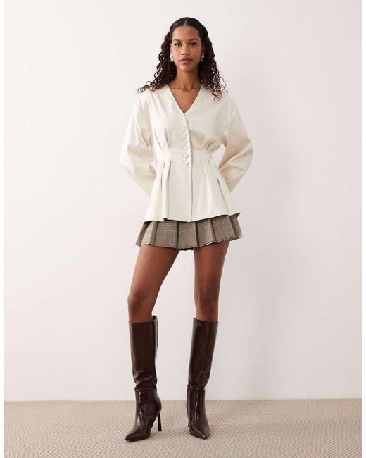 Giacca di Pretty Lavish in White